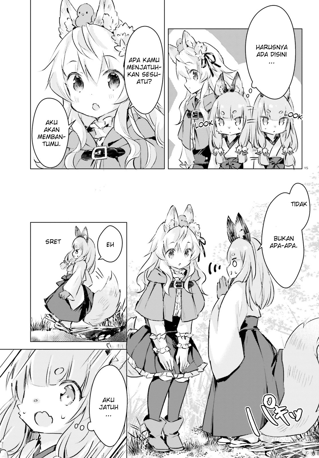 Chiisana Mori no Ookami-chan Chapter 04 Bahasa Indonesia