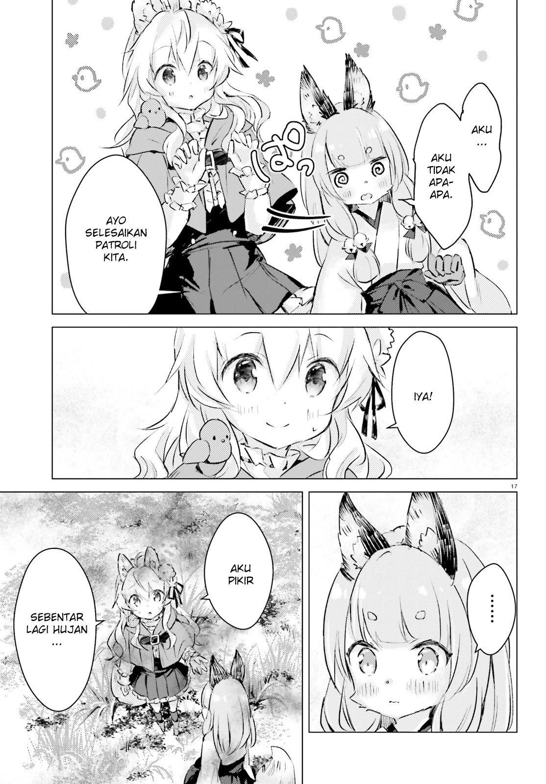 Chiisana Mori no Ookami-chan Chapter 04 Bahasa Indonesia