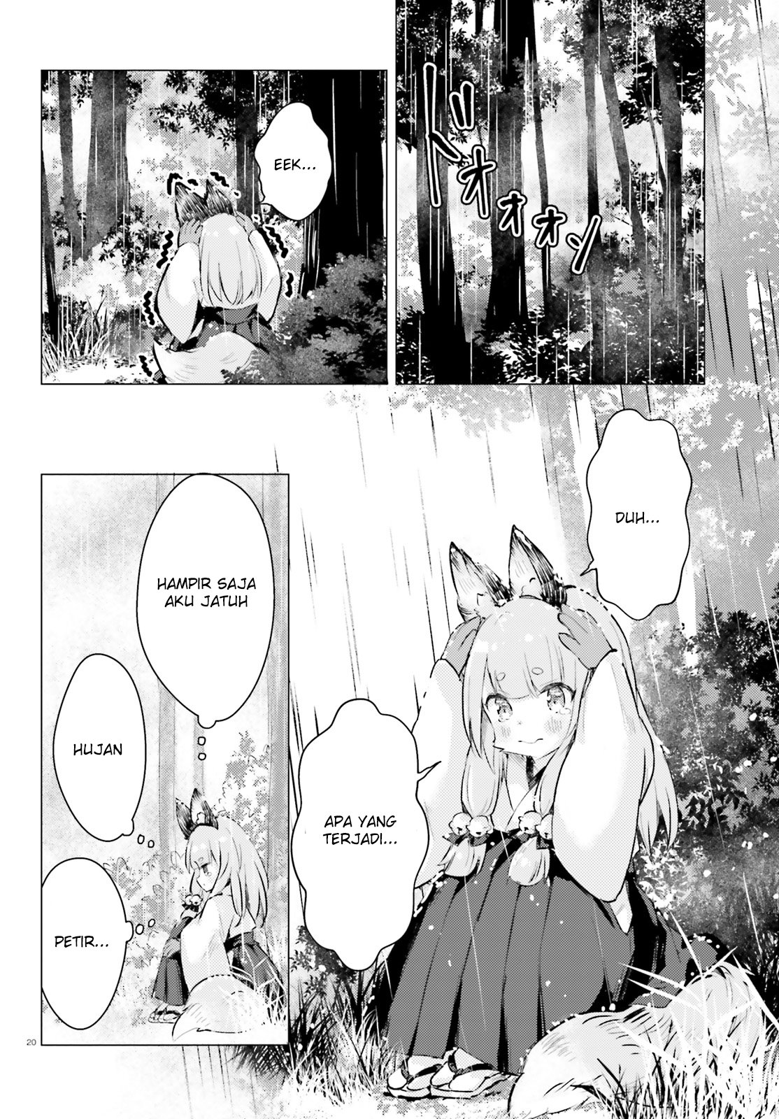 Chiisana Mori no Ookami-chan Chapter 04 Bahasa Indonesia