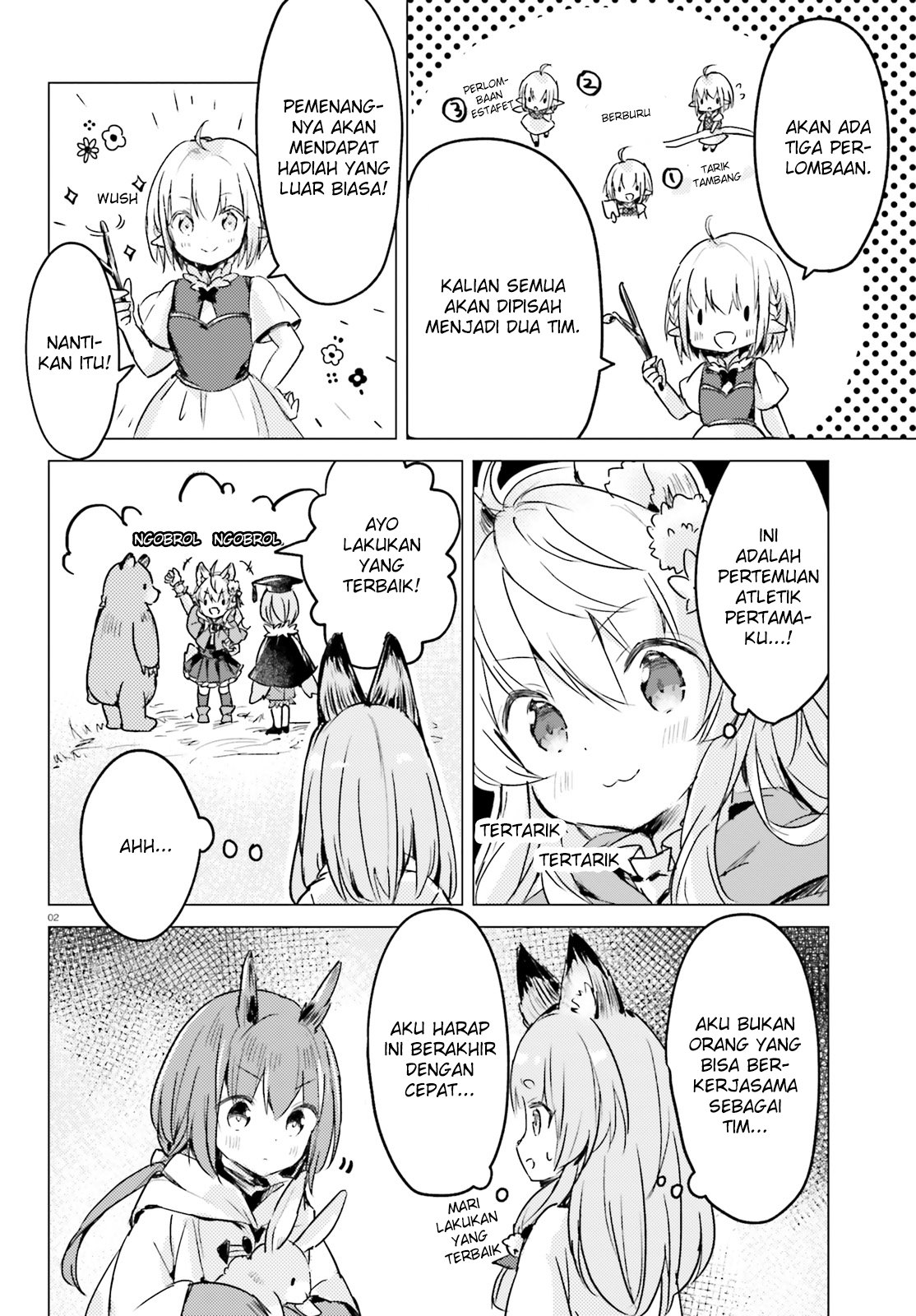Chiisana Mori no Ookami-chan Chapter 06 Bahasa Indonesia