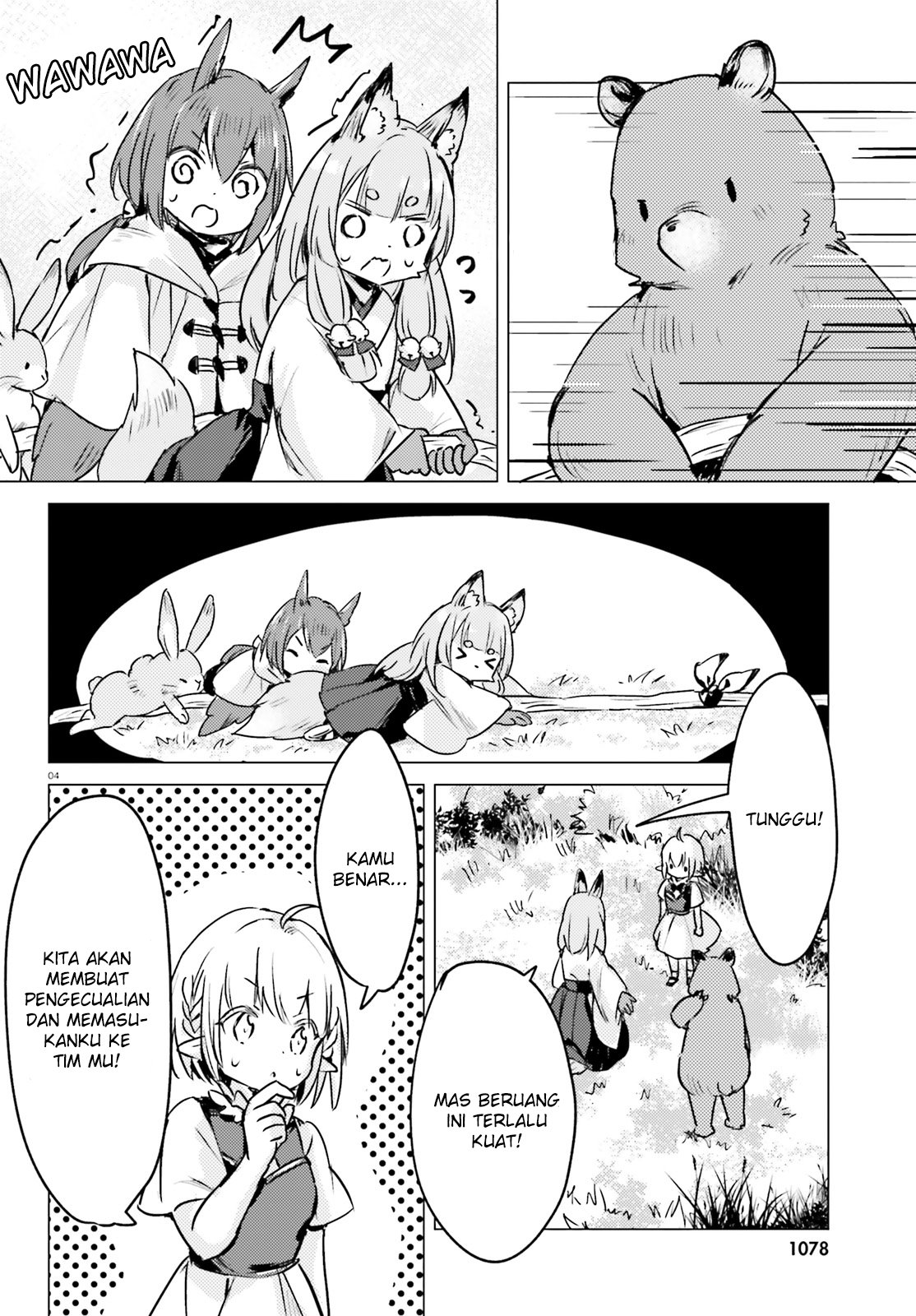 Chiisana Mori no Ookami-chan Chapter 06 Bahasa Indonesia