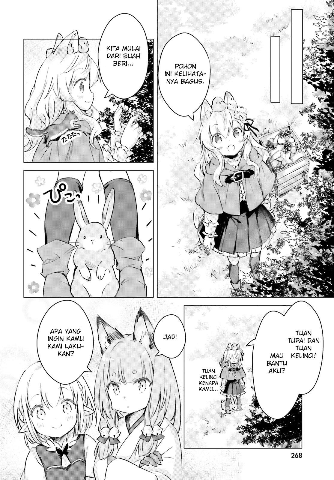 Chiisana Mori no Ookami-chan Chapter 08 Bahasa Indonesia