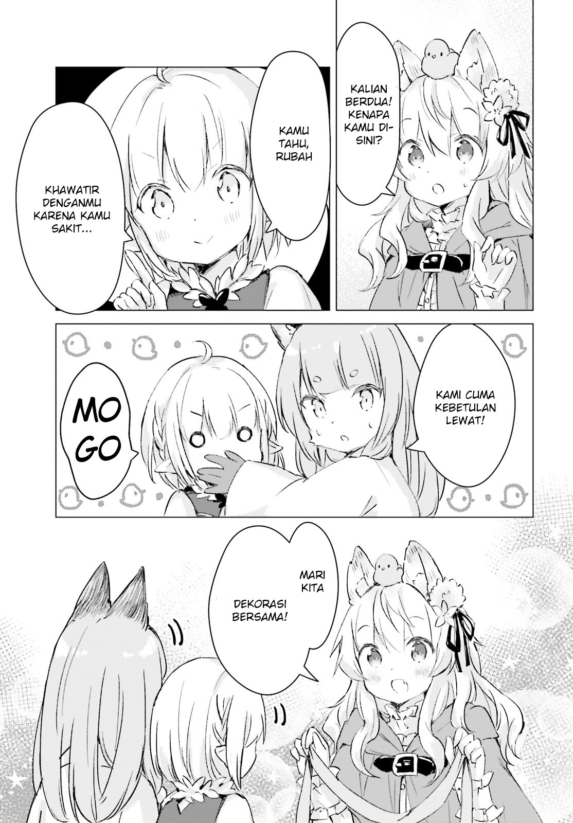 Chiisana Mori no Ookami-chan Chapter 08 Bahasa Indonesia