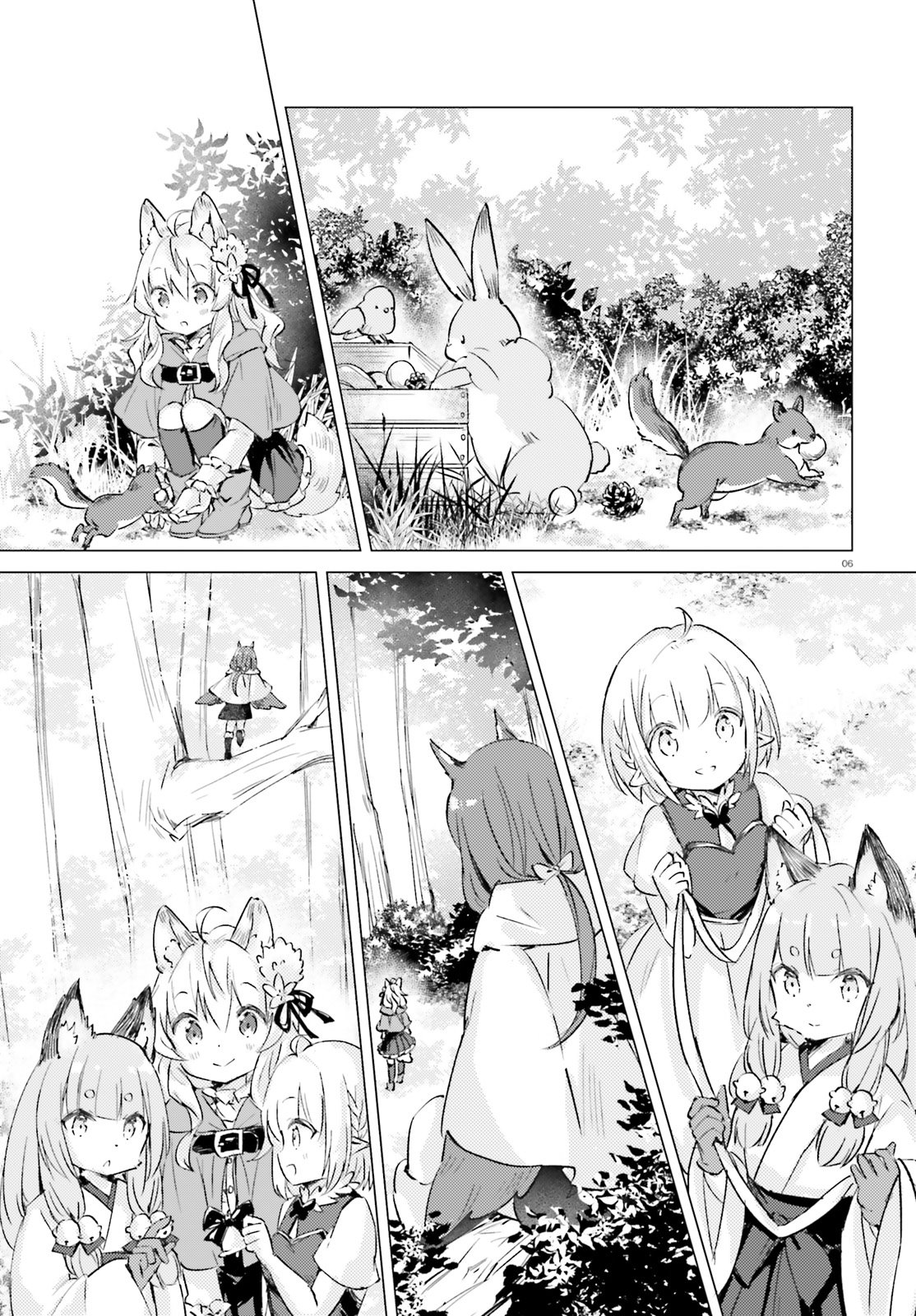 Chiisana Mori no Ookami-chan Chapter 08 Bahasa Indonesia