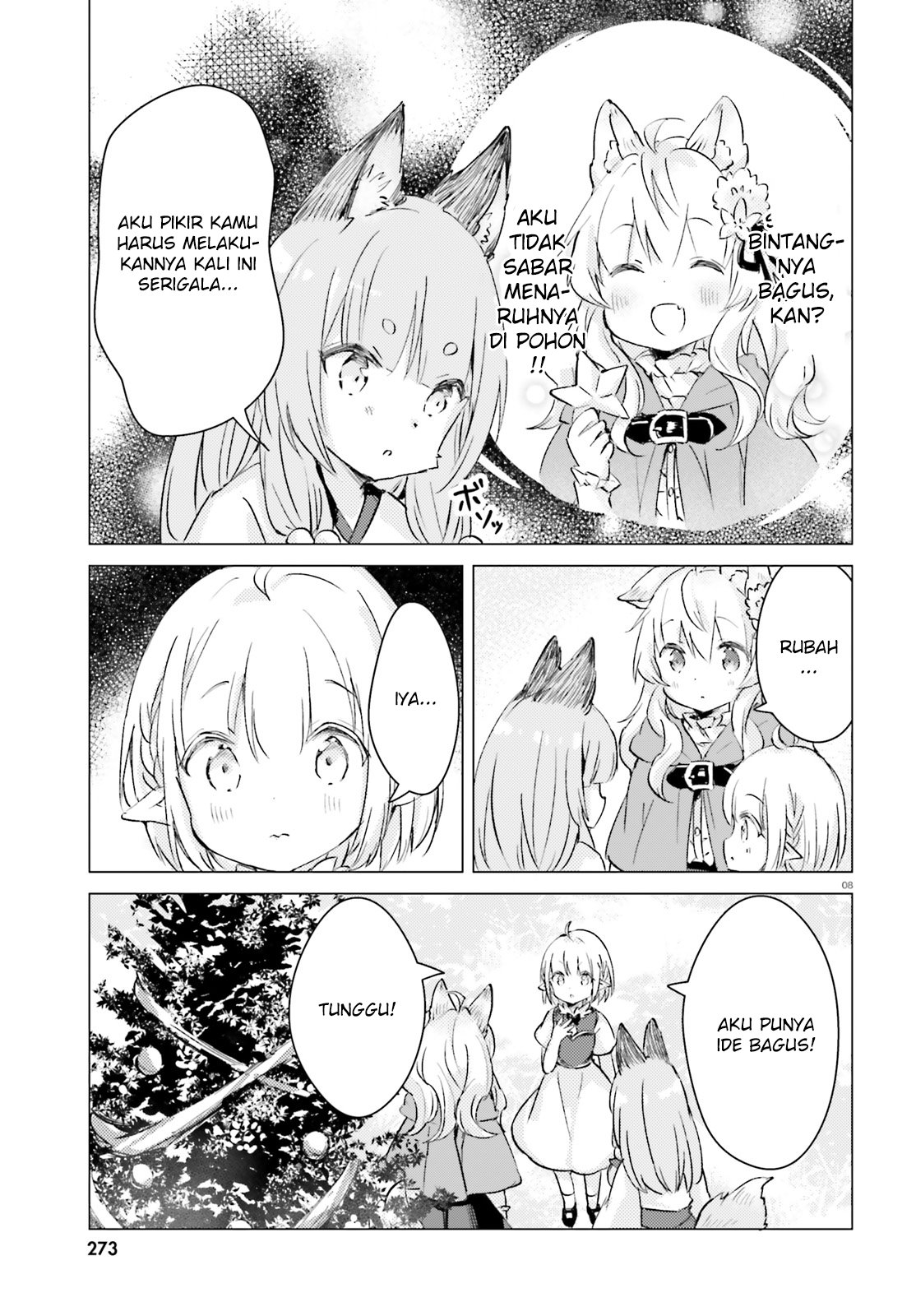Chiisana Mori no Ookami-chan Chapter 08 Bahasa Indonesia