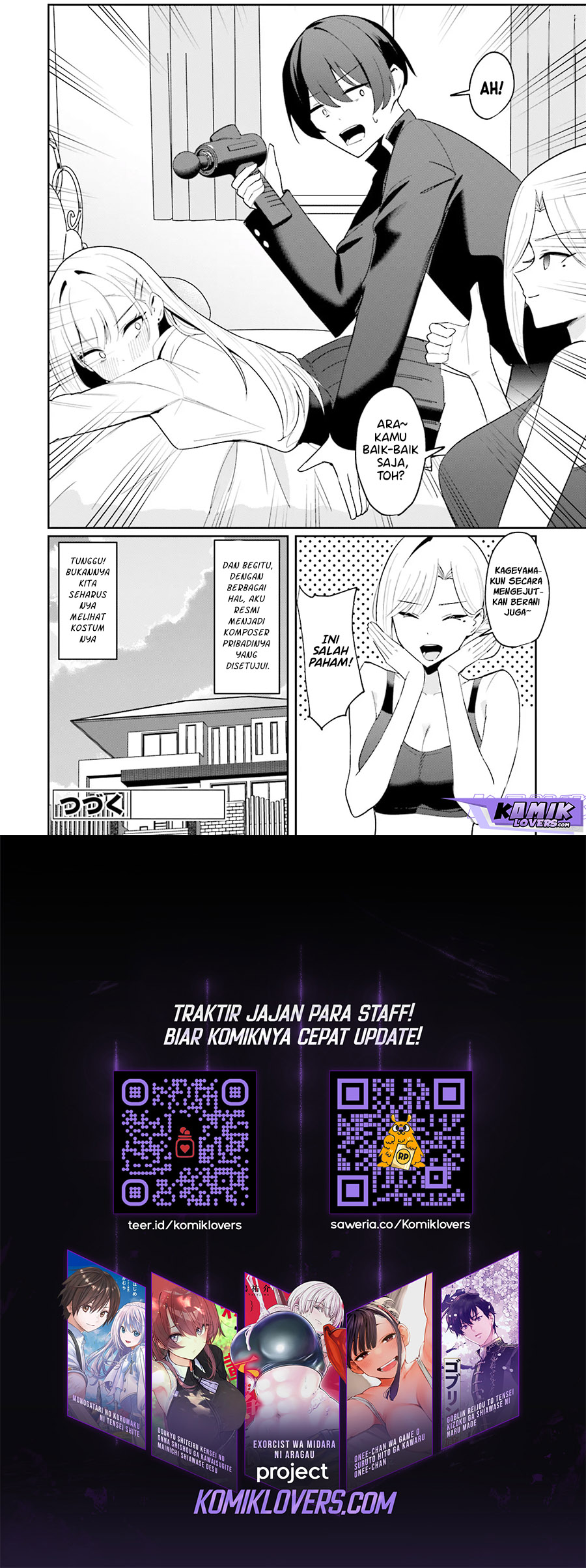Chika Idol wo Kage de Sasaeru Ore Chapter 02 Bahasa Indonesia