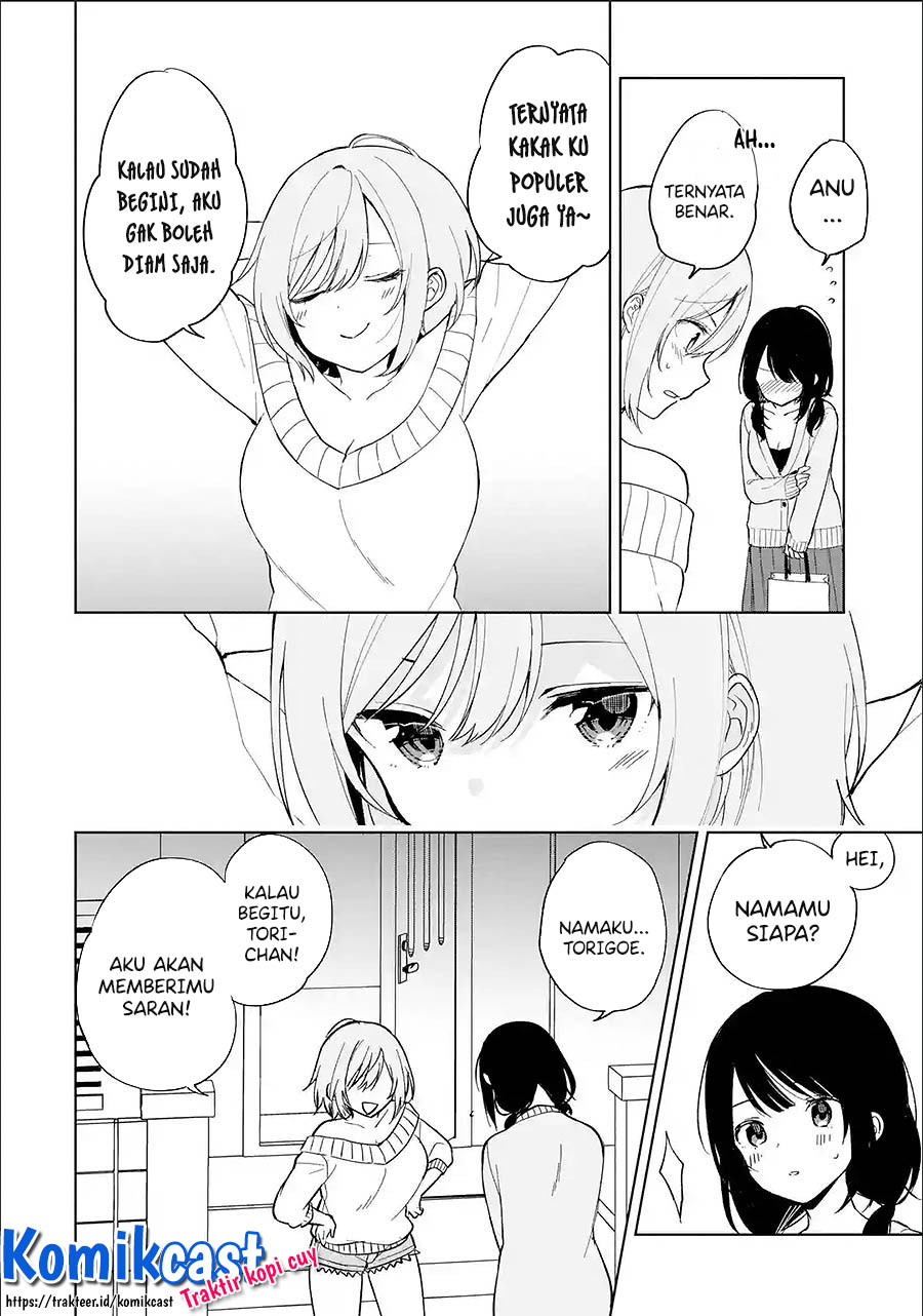 Chikan Saresou ni Natteiru S-kyuu Bishoujo wo Tasuketara Tonari no Seki no Osanajimi datta Chapter 22.1 Bahasa Indonesia