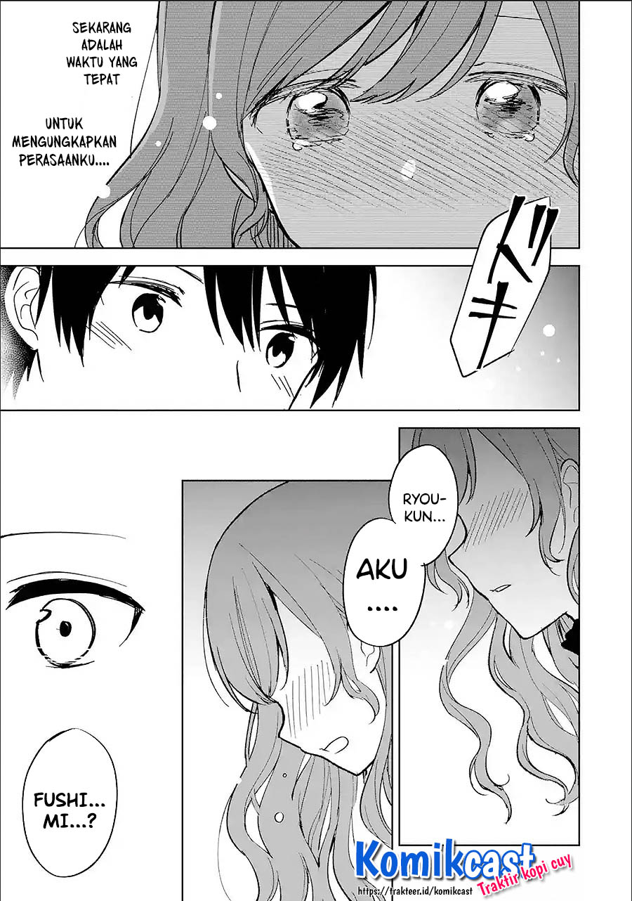 Chikan Saresou ni Natteiru S-kyuu Bishoujo wo Tasuketara Tonari no Seki no Osanajimi datta Chapter 22.1 Bahasa Indonesia