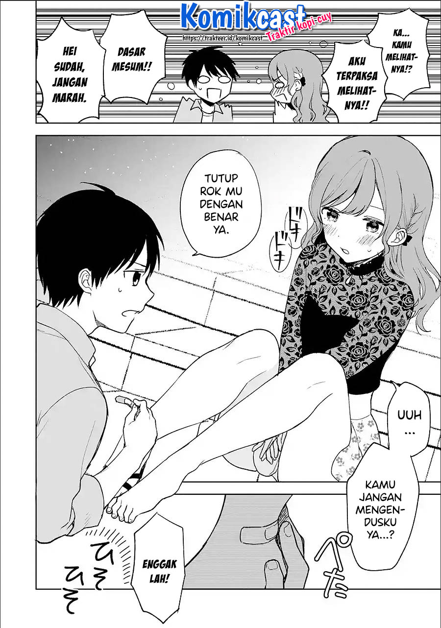 Chikan Saresou ni Natteiru S-kyuu Bishoujo wo Tasuketara Tonari no Seki no Osanajimi datta Chapter 22.1 Bahasa Indonesia