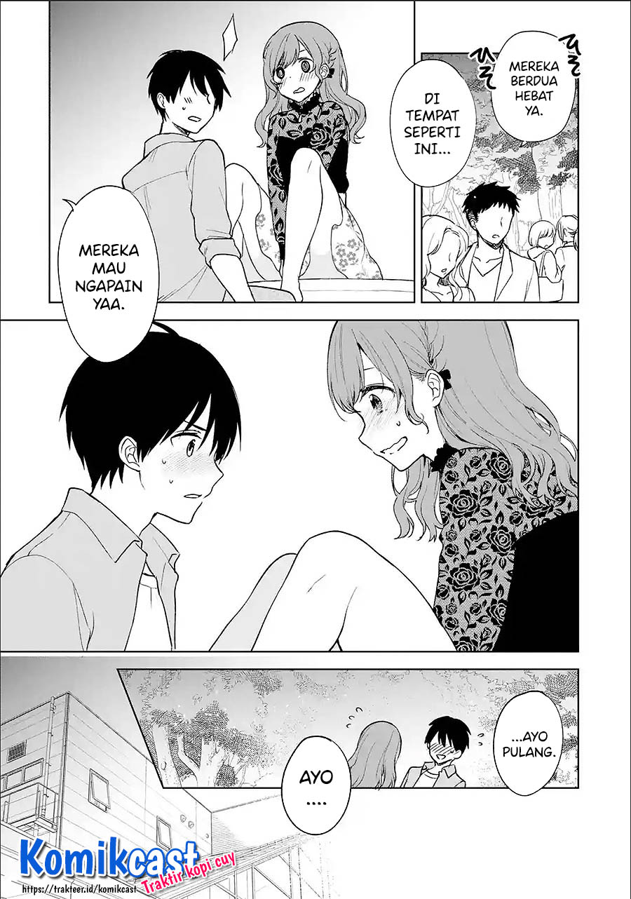 Chikan Saresou ni Natteiru S-kyuu Bishoujo wo Tasuketara Tonari no Seki no Osanajimi datta Chapter 22.1 Bahasa Indonesia