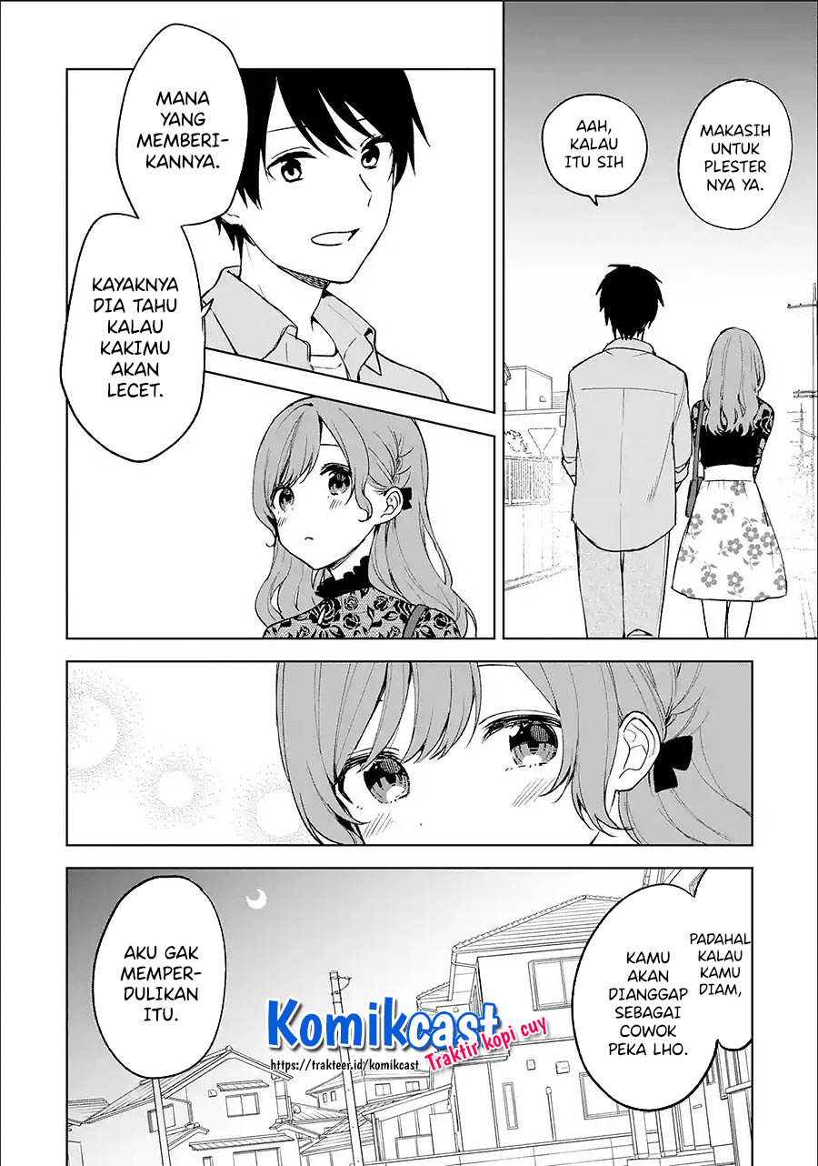 Chikan Saresou ni Natteiru S-kyuu Bishoujo wo Tasuketara Tonari no Seki no Osanajimi datta Chapter 22.1 Bahasa Indonesia