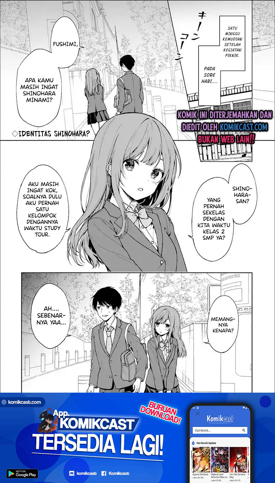 Chikan Saresou ni Natteiru S-kyuu Bishoujo wo Tasuketara Tonari no Seki no Osanajimi datta chapter 27