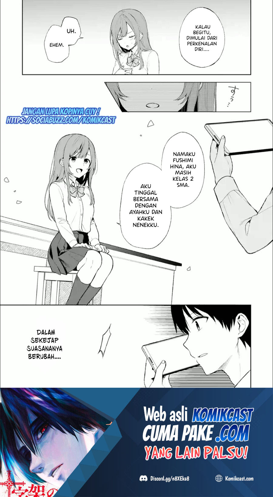 Chikan Saresou ni Natteiru S-kyuu Bishoujo wo Tasuketara Tonari no Seki no Osanajimi datta chapter 45