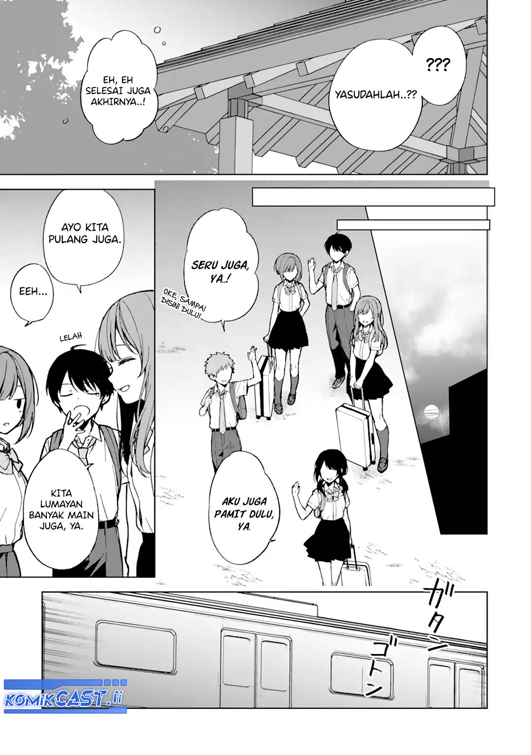 Chikan Saresou ni Natteiru S-kyuu Bishoujo wo Tasuketara Tonari no Seki no Osanajimi datta chapter 65