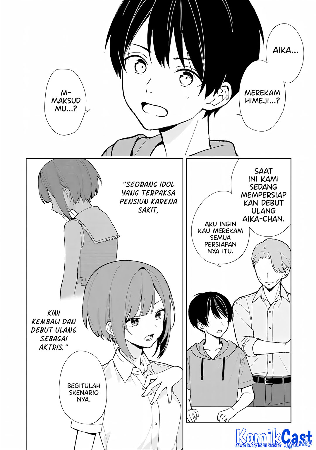 Chikan Saresou ni Natteiru S-kyuu Bishoujo wo Tasuketara Tonari no Seki no Osanajimi datta chapter 78