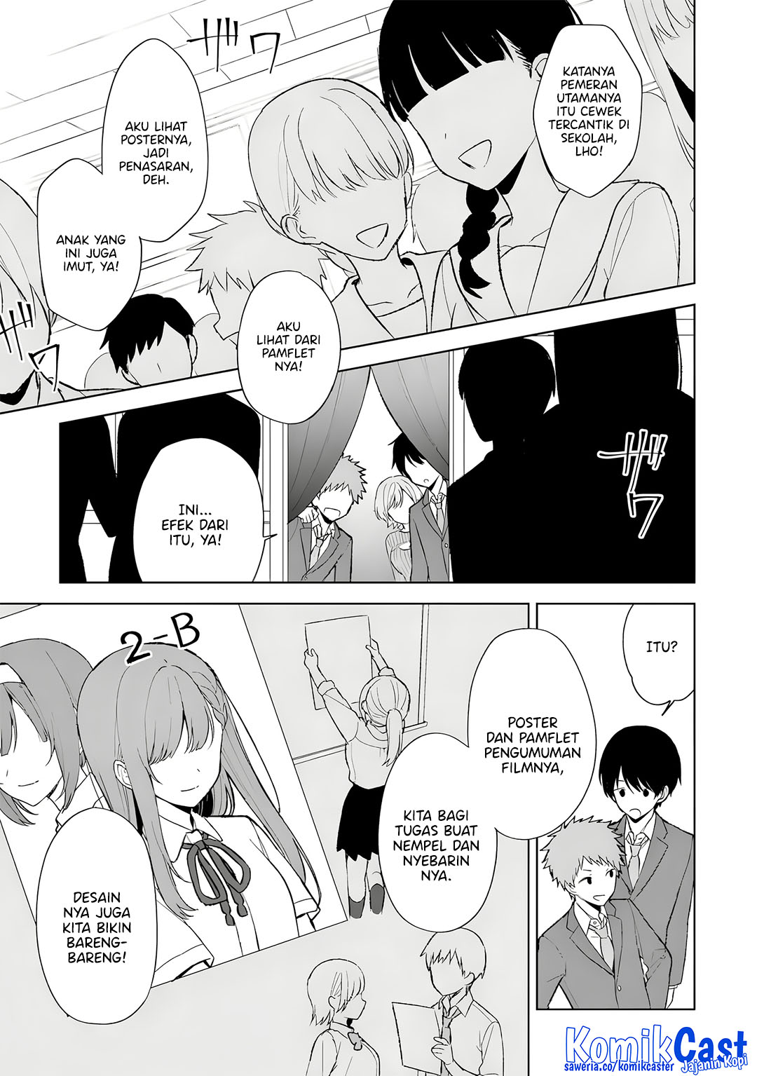 Chikan Saresou ni Natteiru S-kyuu Bishoujo wo Tasuketara Tonari no Seki no Osanajimi datta Chapter 88 Bahasa Indonesia