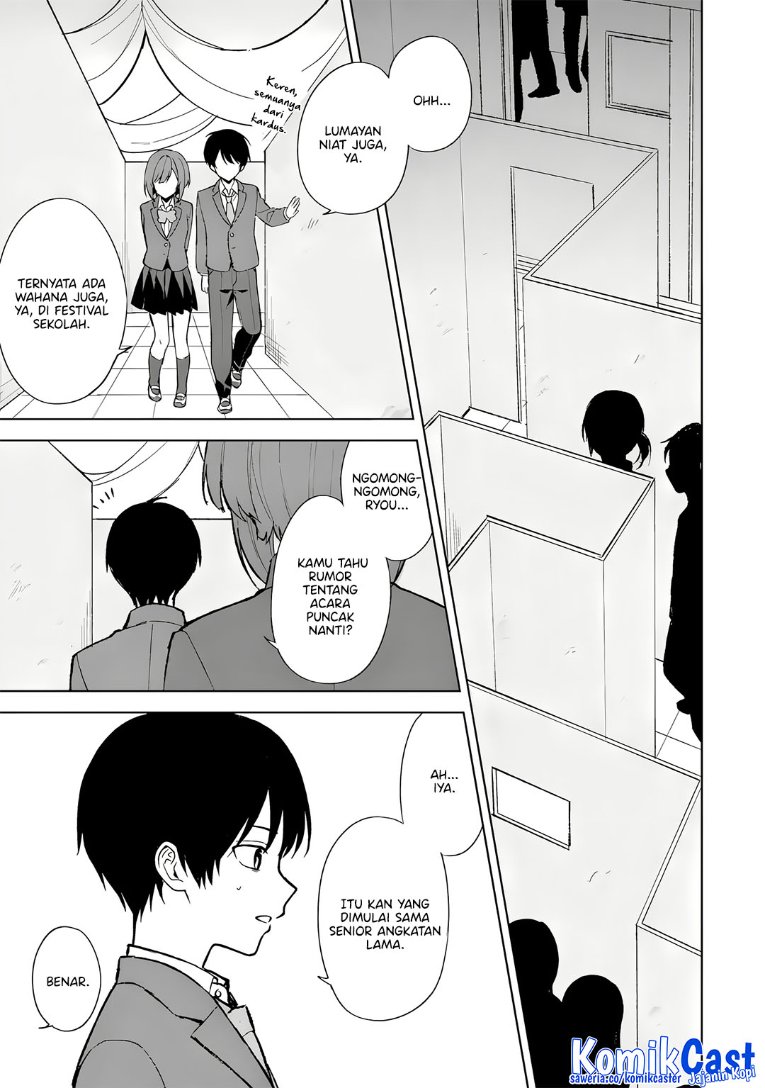 Chikan Saresou ni Natteiru S-kyuu Bishoujo wo Tasuketara Tonari no Seki no Osanajimi datta Chapter 88 Bahasa Indonesia