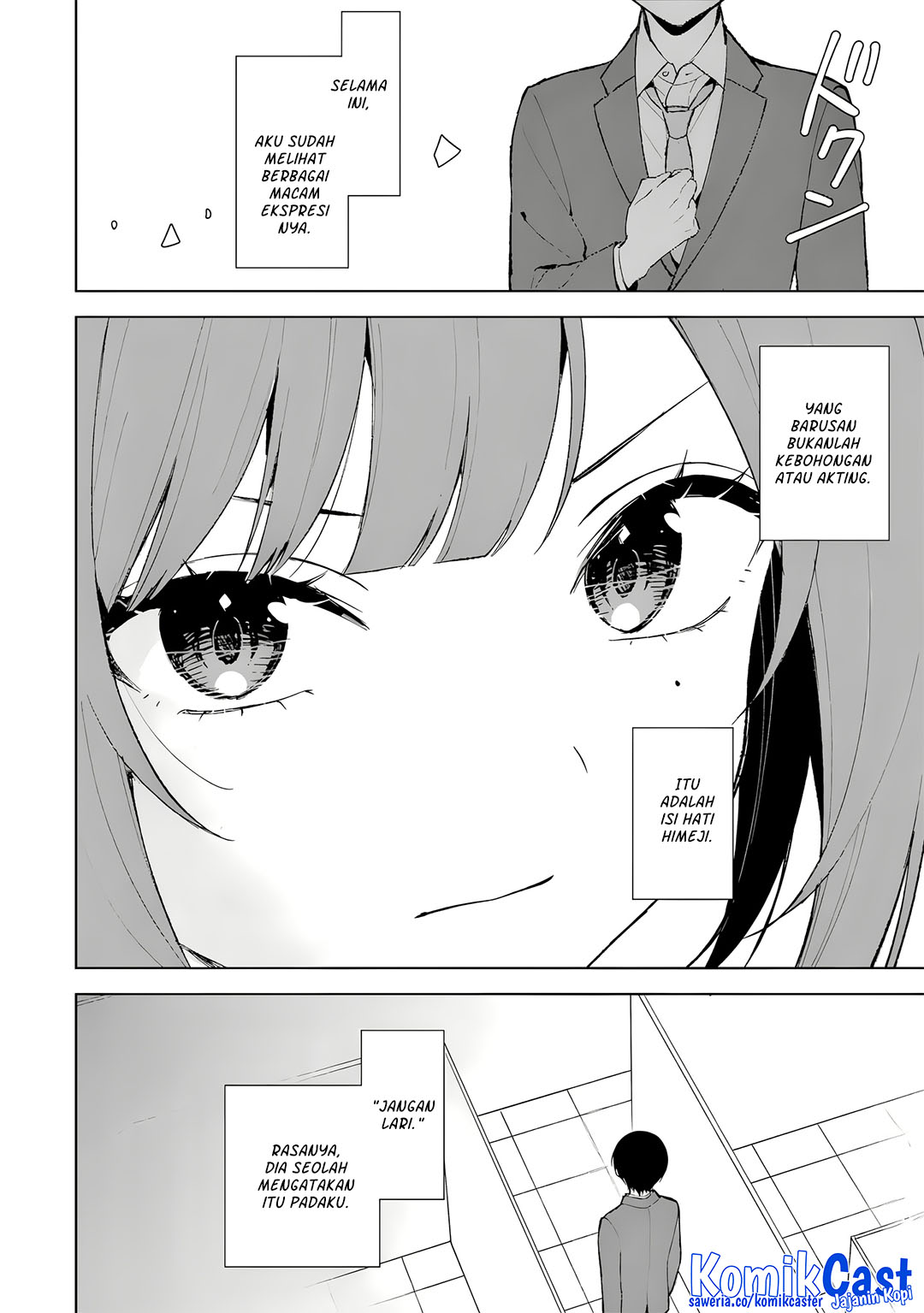 Chikan Saresou ni Natteiru S-kyuu Bishoujo wo Tasuketara Tonari no Seki no Osanajimi datta Chapter 88 Bahasa Indonesia