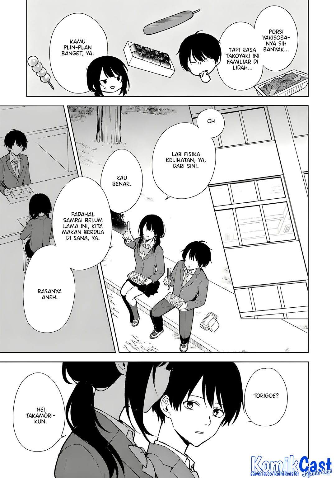 Chikan Saresou ni Natteiru S-kyuu Bishoujo wo Tasuketara Tonari no Seki no Osanajimi datta Chapter 88 Bahasa Indonesia