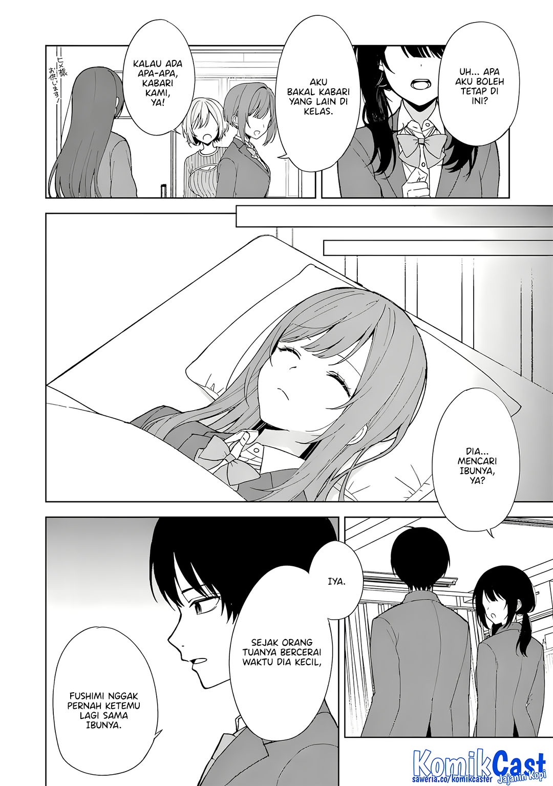 Chikan Saresou ni Natteiru S-kyuu Bishoujo wo Tasuketara Tonari no Seki no Osanajimi datta chapter 89
