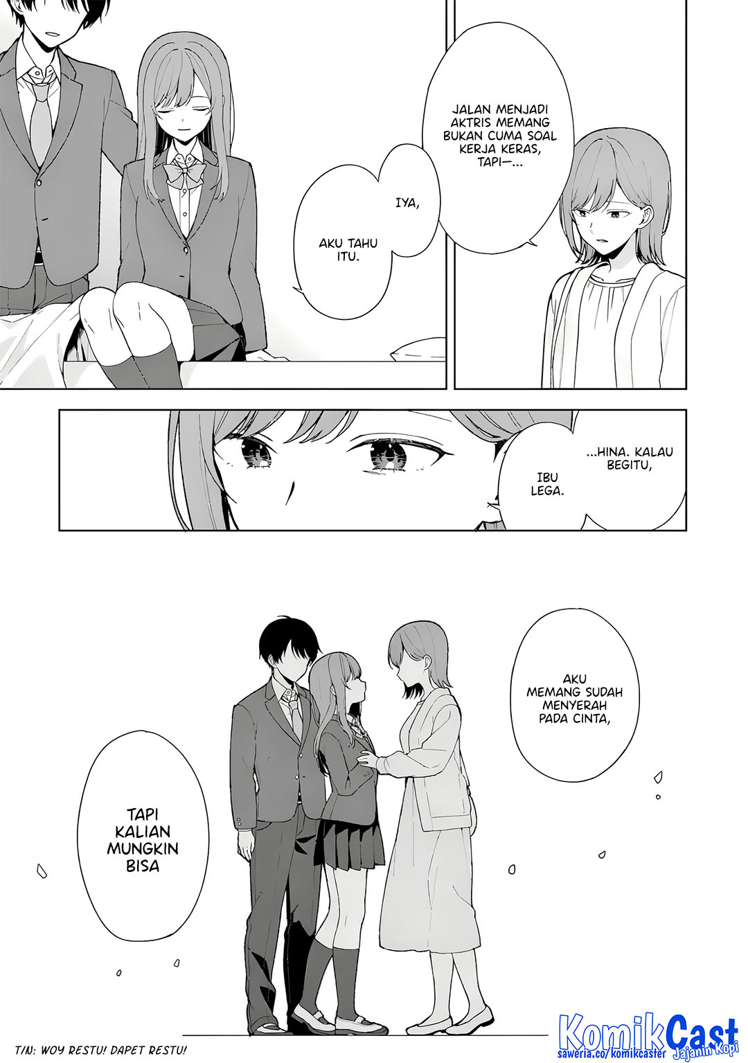 Chikan Saresou ni Natteiru S-kyuu Bishoujo wo Tasuketara Tonari no Seki no Osanajimi datta chapter 90