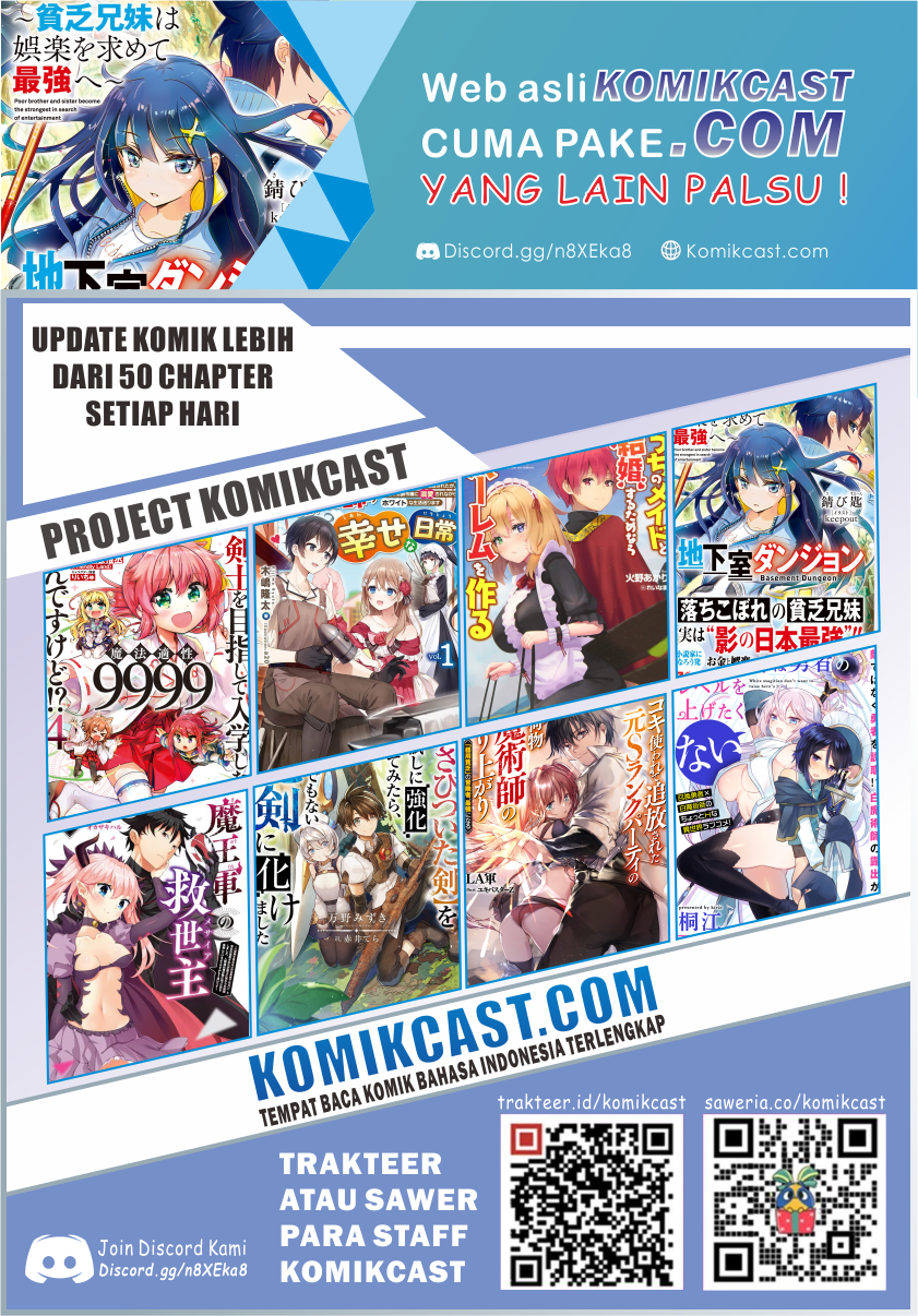 Chikashitsu Dungeon: Binbou Kyoudai wa Goraku o Motomete Saikyou e chapter 4