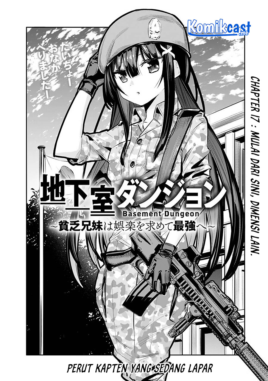 Chikashitsu Dungeon: Binbou Kyoudai wa Goraku o Motomete Saikyou e chapter 17