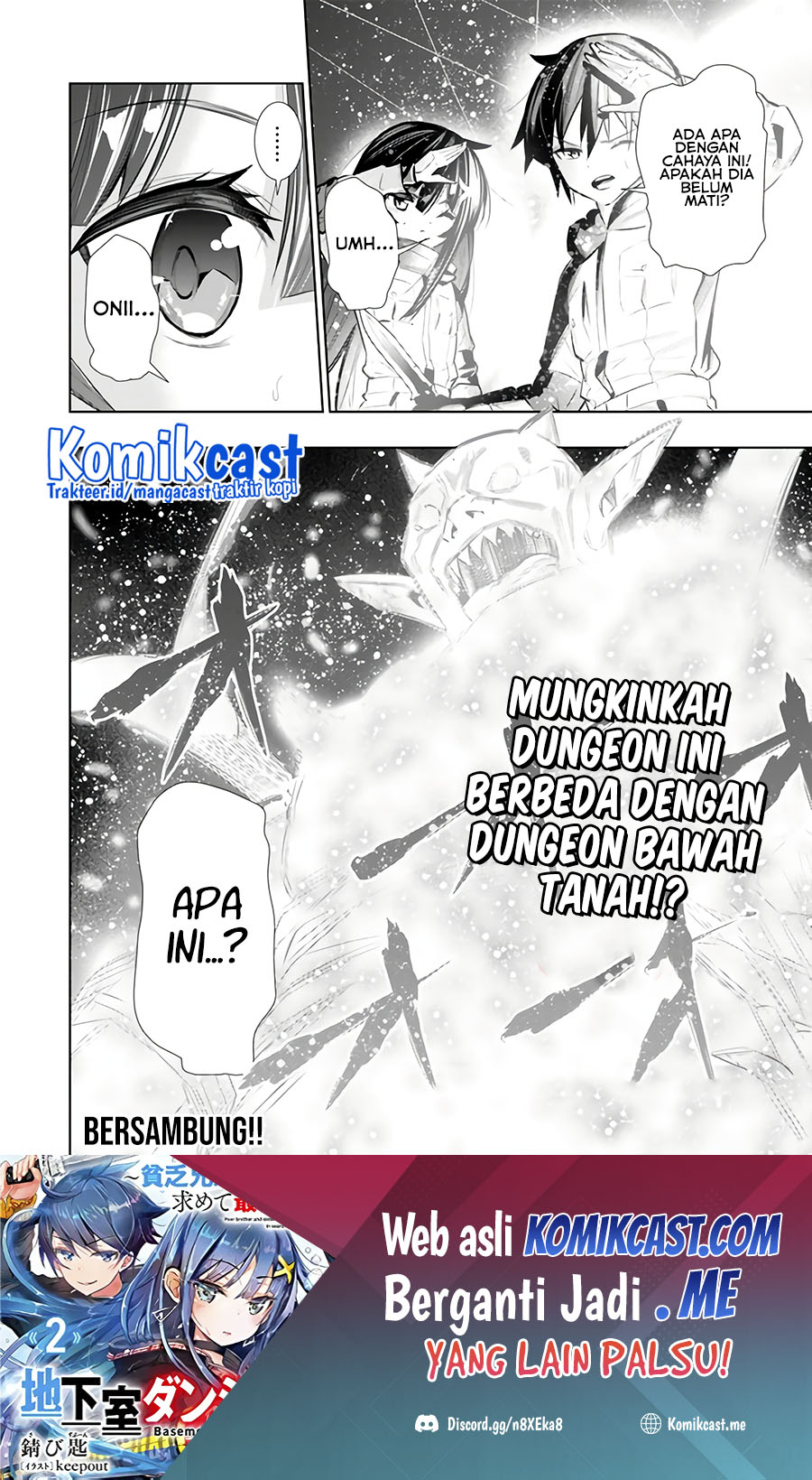 Chikashitsu Dungeon: Binbou Kyoudai wa Goraku o Motomete Saikyou e chapter 22