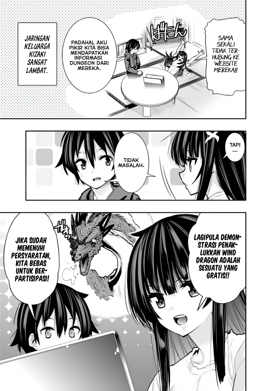 Chikashitsu Dungeon: Binbou Kyoudai wa Goraku o Motomete Saikyou e Chapter 33 Bahasa Indonesia