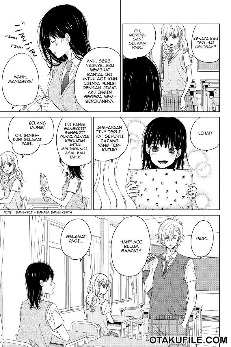 Chikyuu no Owari wa Koi no Hajimari Chapter 14 Bahasa Indonesia