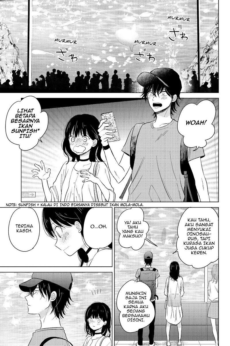 Chikyuu no Owari wa Koi no Hajimari Chapter 17 Bahasa Indonesia