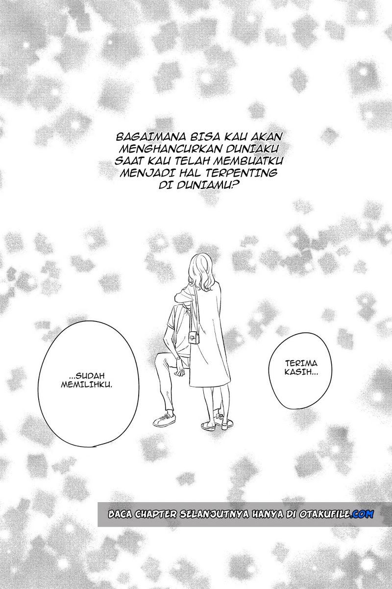 Chikyuu no Owari wa Koi no Hajimari Chapter 17 Bahasa Indonesia