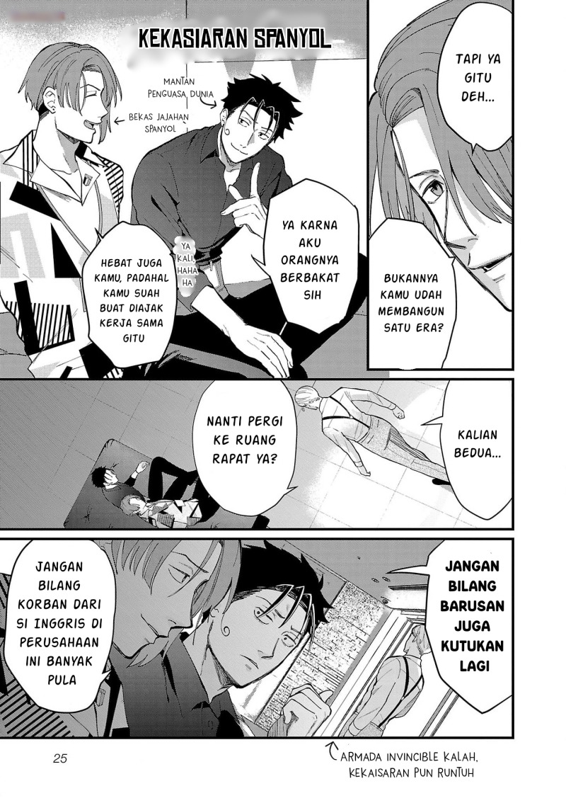 Chiseigaku Boys ~Koku ga Salaryman ni natte Hataraku Kaisha~ Chapter 12 Bahasa Indonesia