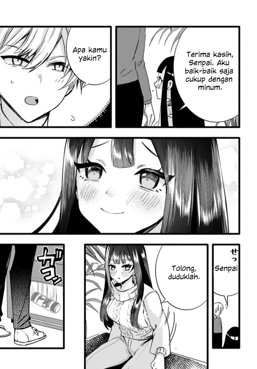 Chiteki de Cool na Kouhai Bijo, Ore no Kai Neko ni naru chapter 8