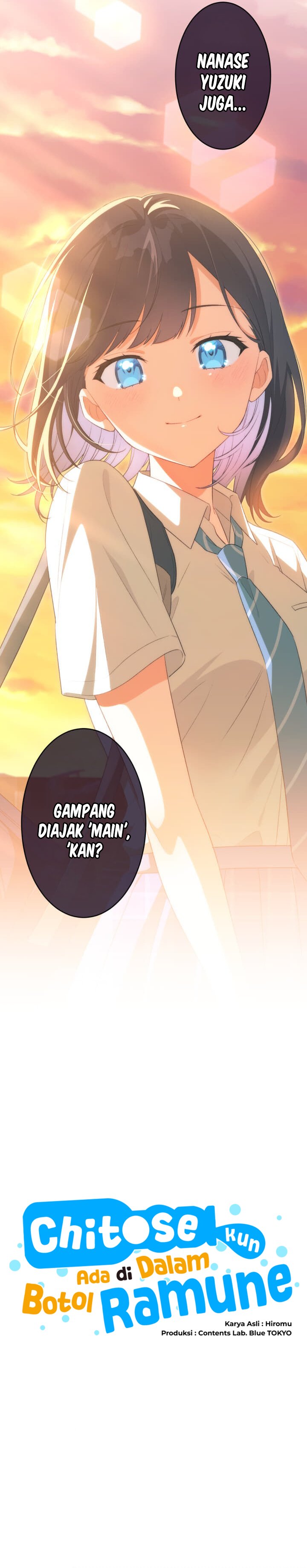 Chitose-kun wa Ramune Bin no Naka (Webtoon) Chapter 06 Bahasa Indonesia