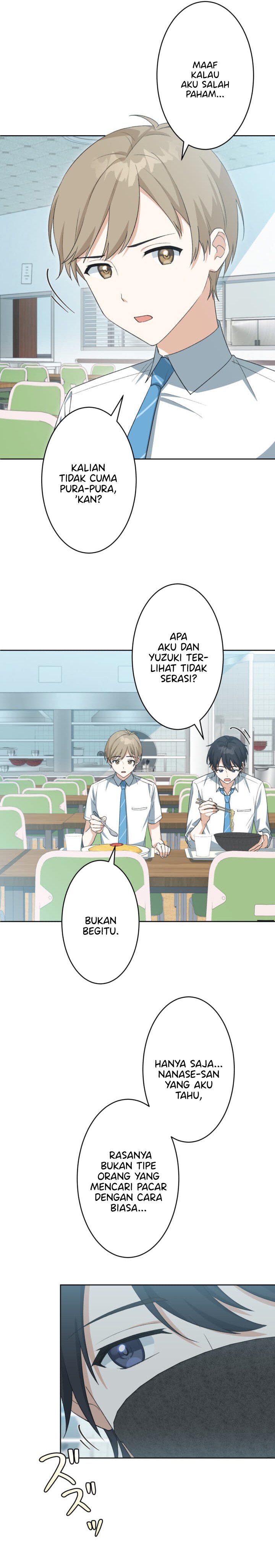Chitose-kun wa Ramune Bin no Naka (Webtoon) Chapter 08 Bahasa Indonesia