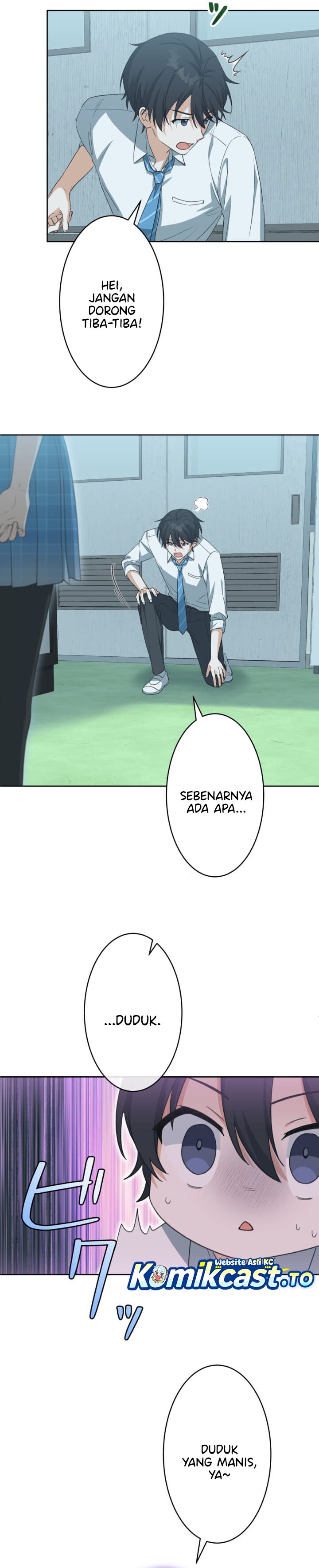 Chitose-kun wa Ramune Bin no Naka (Webtoon) Chapter 08 Bahasa Indonesia