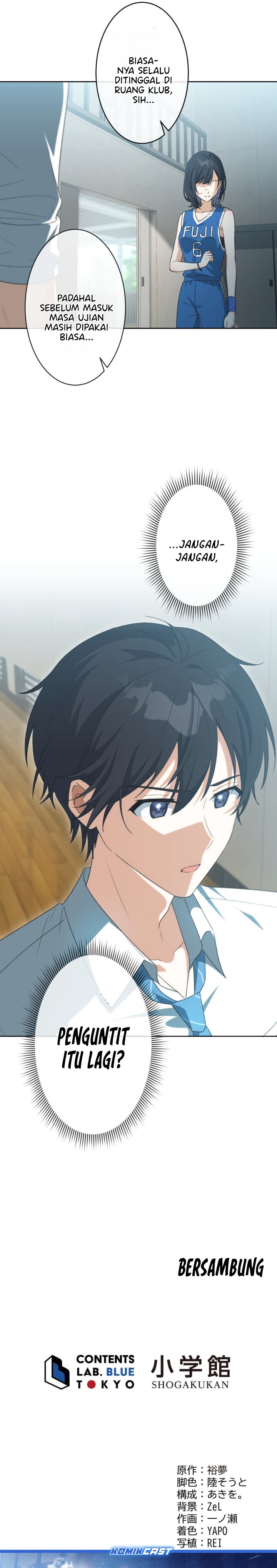 Chitose-kun wa Ramune Bin no Naka (Webtoon) Chapter 09 Bahasa Indonesia