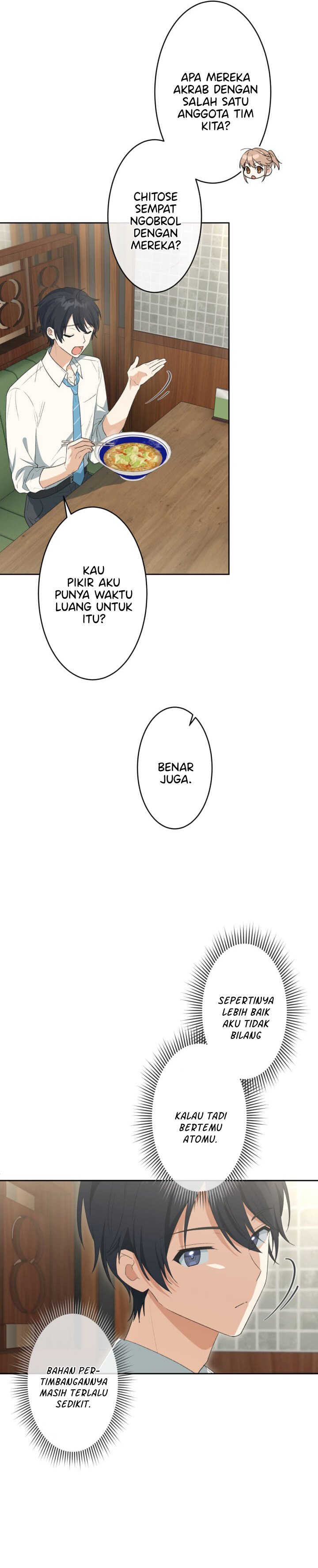 Chitose-kun wa Ramune Bin no Naka (Webtoon) Chapter 11 Bahasa Indonesia