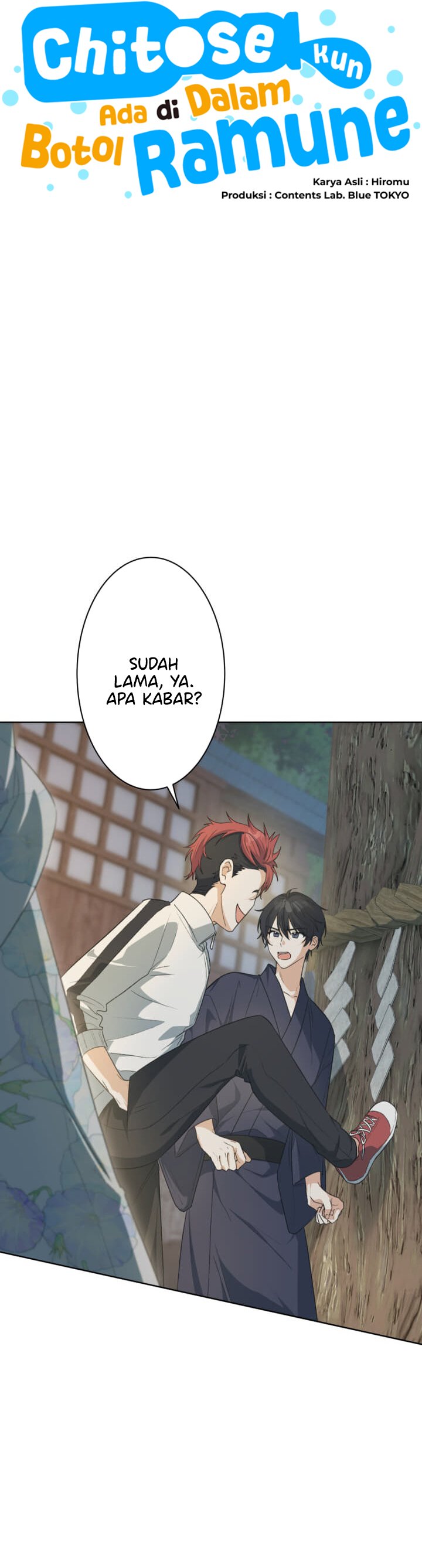 Chitose-kun wa Ramune Bin no Naka (Webtoon) Chapter 12 Bahasa Indonesia