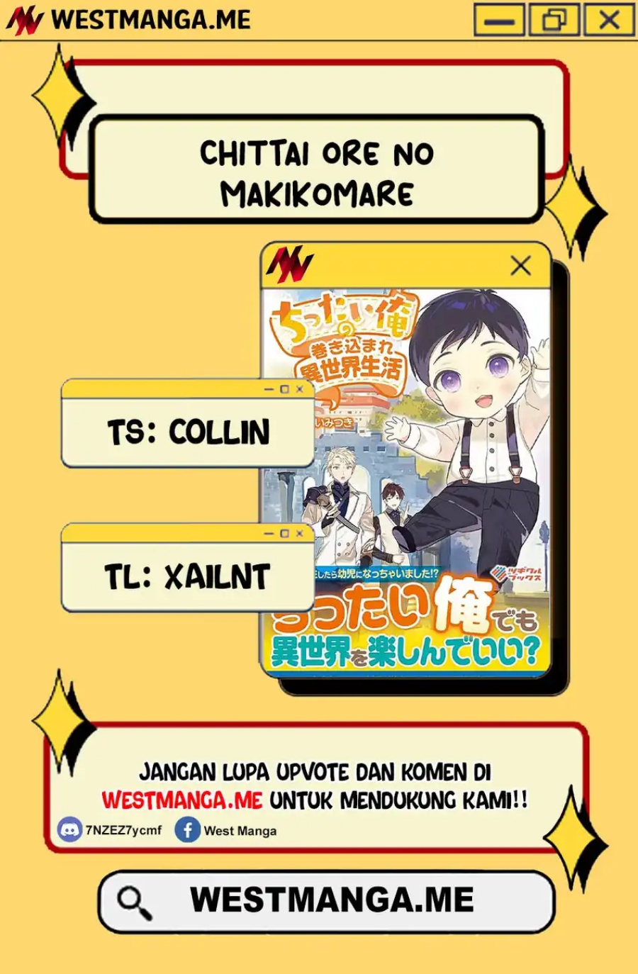 Chittai Ore no Makikomare Isekai Seikatsu Chapter 20 Bahasa Indonesia