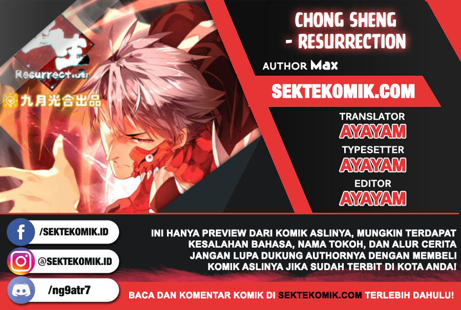 Chong Sheng – Resurrection Chapter 136 Bahasa Indonesia
