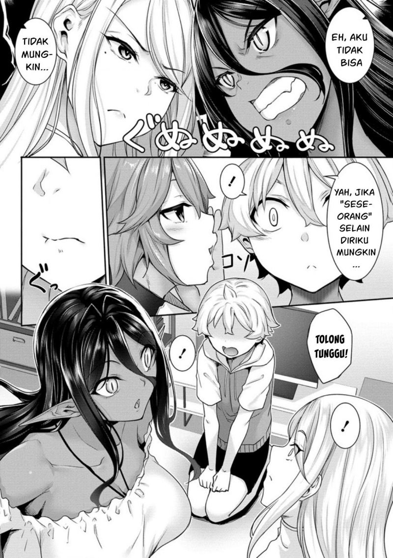 Chotto Dake ai ga Omoi Dark Elf ga Isekai Kara Oikakete Kita Chapter 07 Bahasa Indonesia