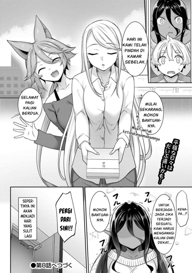 Chotto Dake ai ga Omoi Dark Elf ga Isekai Kara Oikakete Kita Chapter 07 Bahasa Indonesia