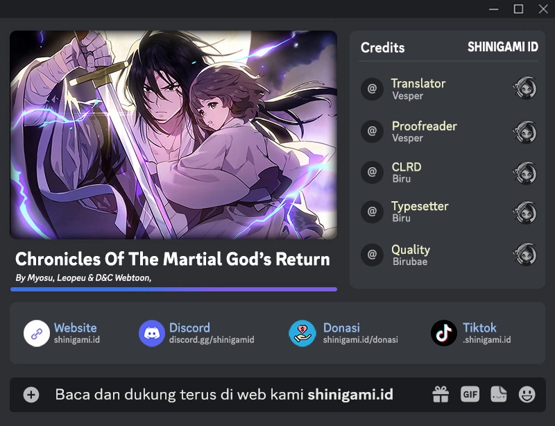 Chronicles Of The Martial God’s Return chapter 50
