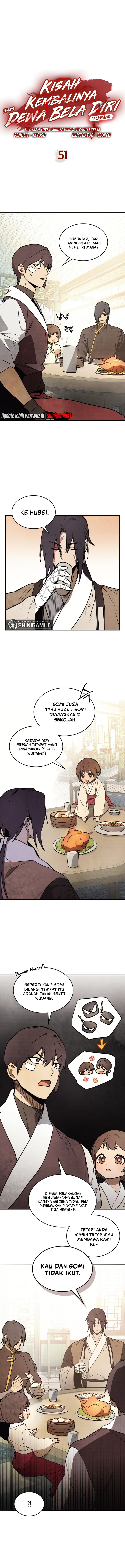 Chronicles Of The Martial God’s Return Chapter 51 Bahasa Indonesia