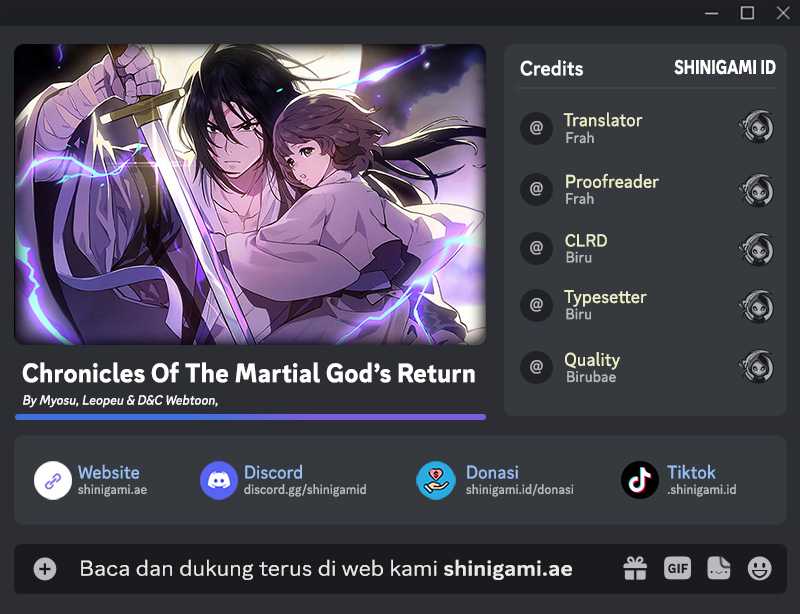 Chronicles Of The Martial God’s Return chapter 72
