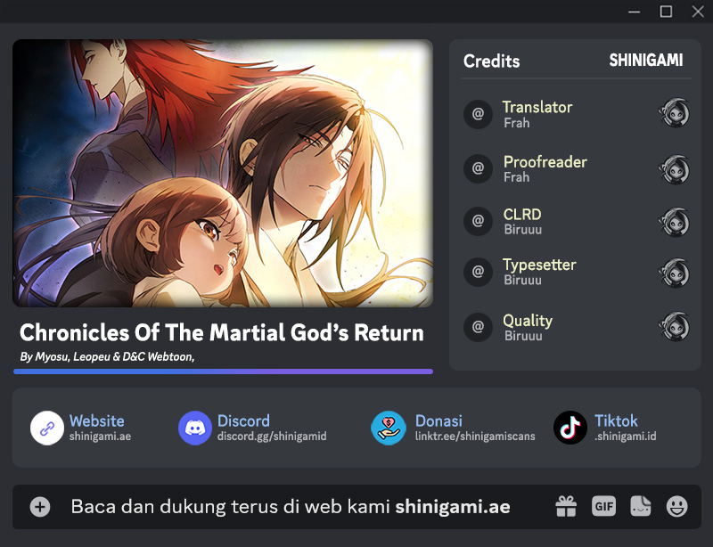 Chronicles Of The Martial God’s Return chapter 98