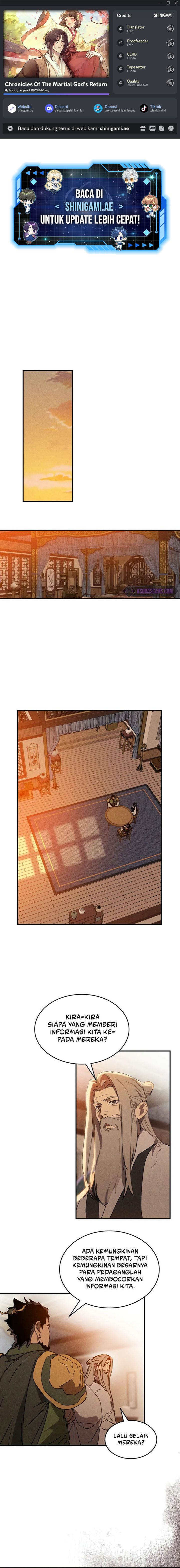 Chronicles Of The Martial God’s Return chapter 113