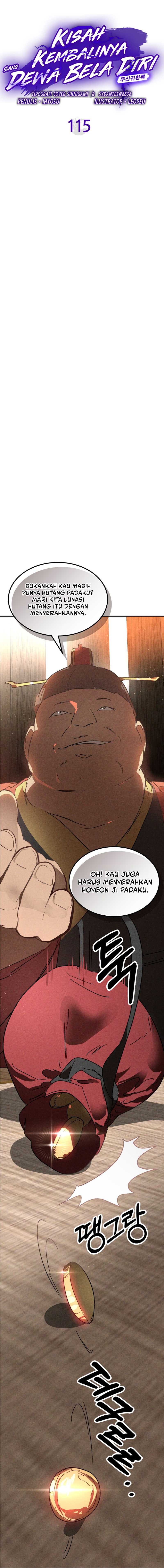 Chronicles Of The Martial God’s Return Chapter 115 Bahasa Indonesia
